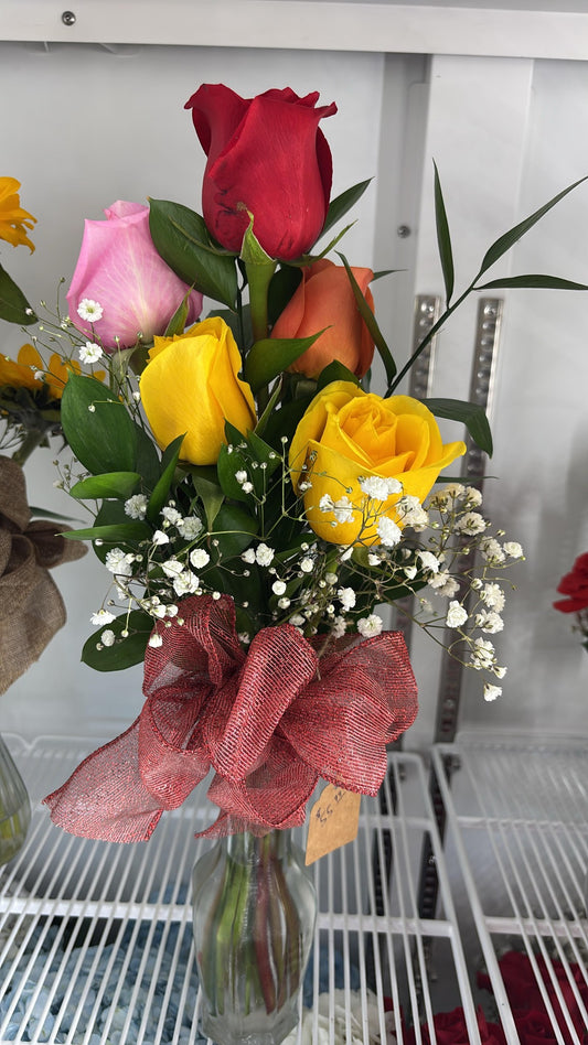 Colorful Rose Bouquet