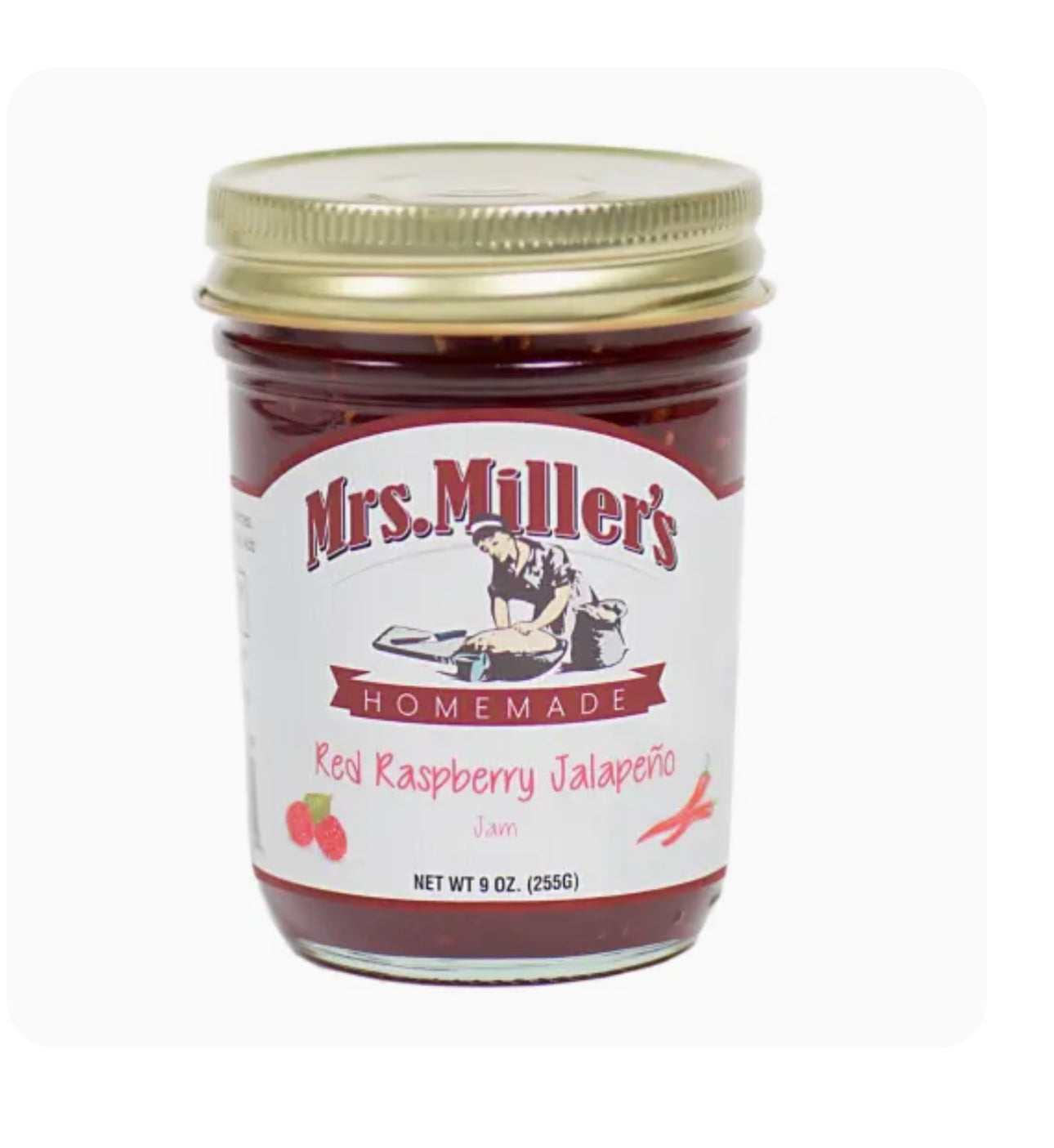 Mrs. Millers Raspberry Jalapeno Jelly